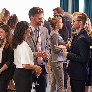 Professional People Networking Cropped