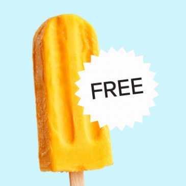 Free ice blocks