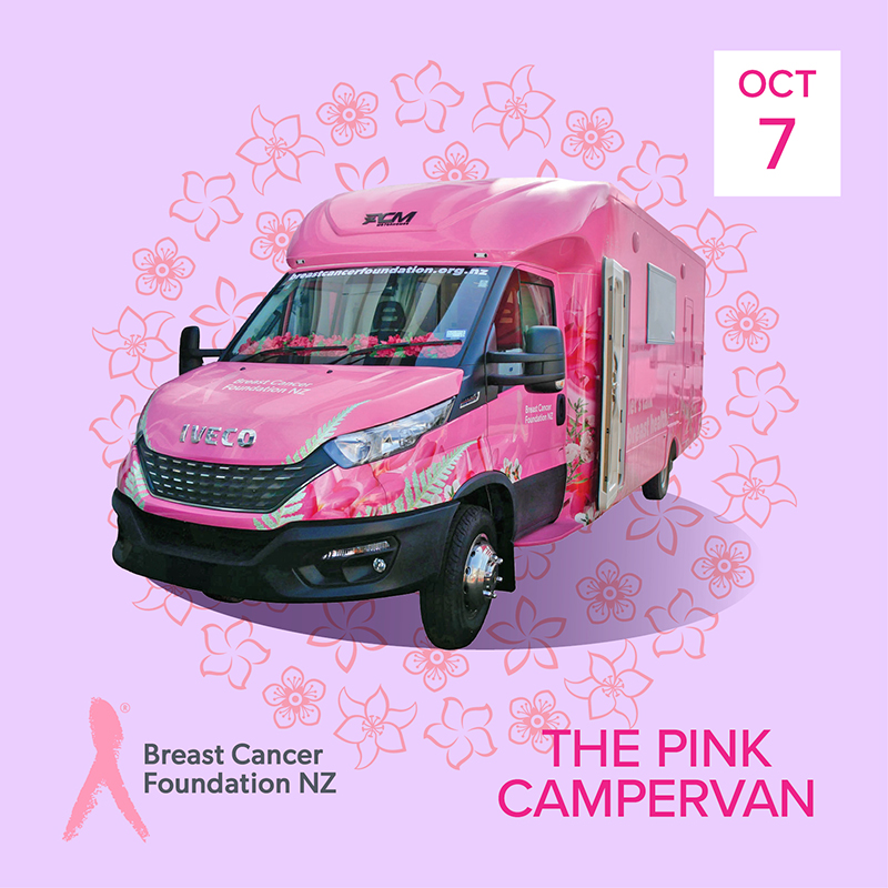 The Pink Campervan is coming to Highbrook
