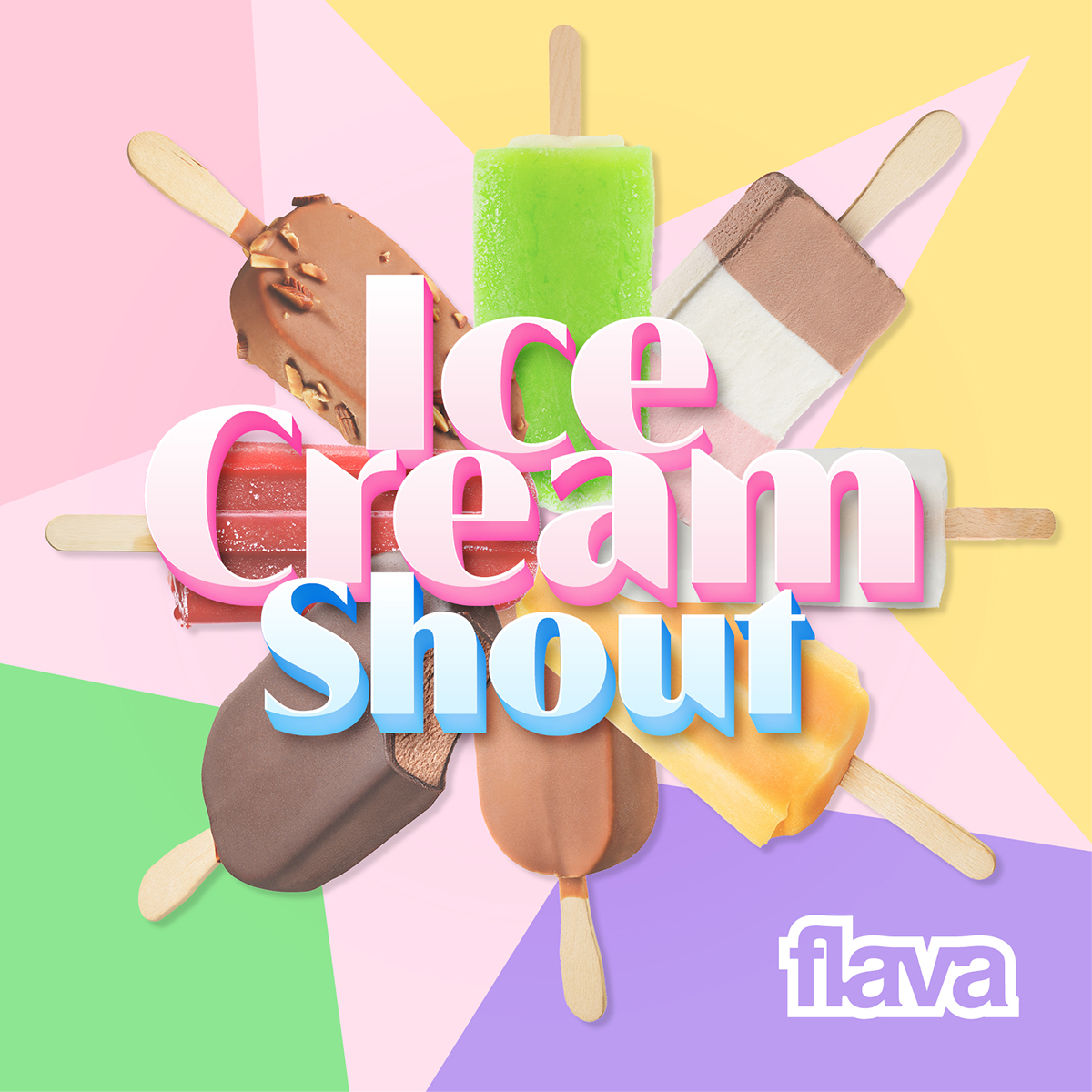 Flava ice cream shout