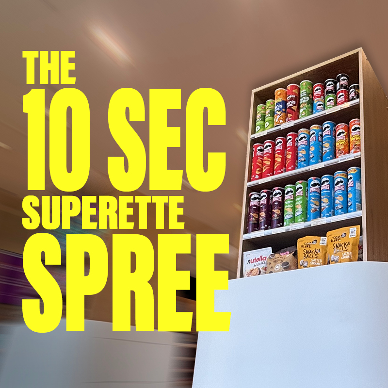 The 10-sec Superette Spree